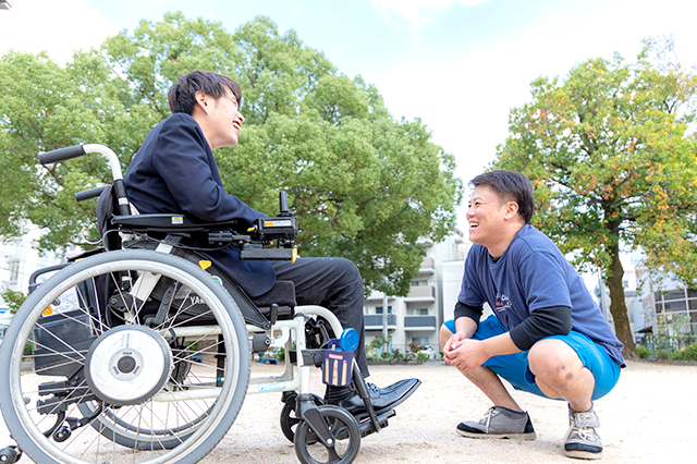 ご利用者様から、頂いた会社の言葉を胸に